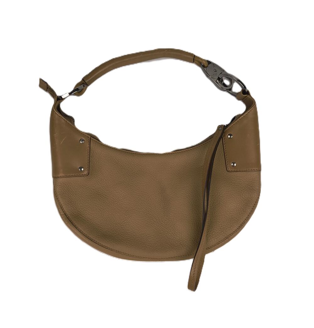 Gucci Ophidia Half Moon Leather Hobo Bag in Camel Tom Ford Era